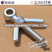 qingdao factory stainless steel dog bolts with wing nuts